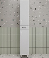 Style Line Шкаф пенал Эко Стандарт 30 с б/к белый